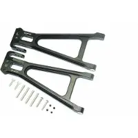 Sonstige Verlage bras de suspension arrière inférieur en aluminium noir trx 1/10 e-revo