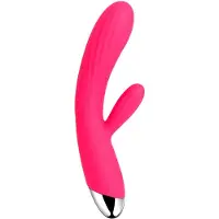Svakom Angel - vibromasseur rabbit chauffant étanche - silicone rouge
