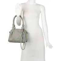 Fritzi aus Preußen sac à main sac à épaule bandoulière Babe01N Vintage Crossbody Bag Rock gris