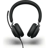 Jabra Evolve2 40 SE MS Stereo NC (USB-C) (Filaire, USB-C, Les équipes Microsoft), Casque micro de bureau, Noir