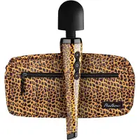 Huismerk Shaka Wand - vibromasseur sans fil - motif léopard noir