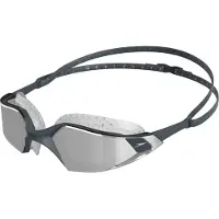 Speedo Aquapulse Pro Mirror Swimming Goggles Gris