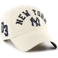 47 Mlb New York Yankees Clubhouse Faber Clean Up Cap Blanc