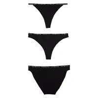 Tommy Hilfiger Underwear String noir / blanc