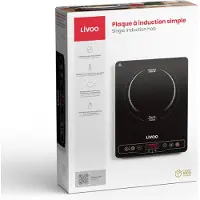 Livoo Table à induction posable 2000w noir - - DOC235 -