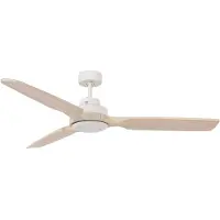 Beacon Ventilateur de plafond bois blanc Shoalhaven Ø142cm