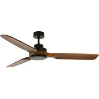 Beacon Ventilateur de plafond bois foncé Shoalhaven Ø142cm