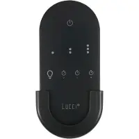 Lucci Kit de télécommande sans fils Touch Noir pour ventilateur de plafond