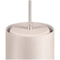 SLV NUMINOS Indoor LED Suspension DALI Dimension : 21,3 x 10 cm, couleur : blanc/noir, température de couleur : 4000 Kelvin, angle de rayonnement : 24 degrés