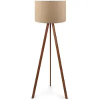 Opviq , AYD-1531, Lampadaire, Beige, MDF, 38 x 38 x 140 cm