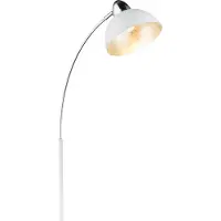 Globo Lighting Lampadaire métal blanc, 1x E27