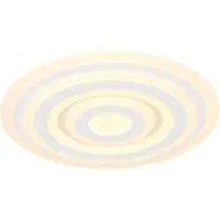 Globo Lighting Plafonnier métal blanc mat, LED