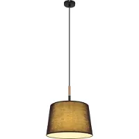 Globo Lighting Lampe à suspendre métal noir mat, 1x E27