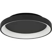 Eglo LORETELLO applique/plafonnier lampe éclairage - H7,5 x Ø35 cm - noir - 12W incl. - IP20