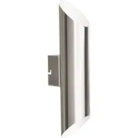 Eglo Lampe murale LED d'extérieur Agolada 2x3,7 W Argenté