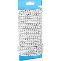 Magni Format 4011645041057 - Cordon élastique 5.0 noir/blanc lg-haspel 15 m (15 m)
