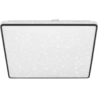 Briloner Plafonnier LED Ciel étoilé Backlight plat 24W noir
