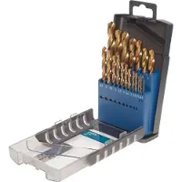 Kwb Cassette de forets hélicoïdaux HSS Titan 19pcs.