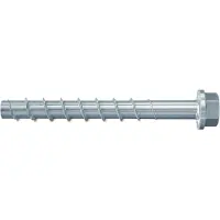 Fischer Group Ultracut Fbs Ii 10x160 105/95/75 Us Hexagonal Head Screw 50 Units Gris