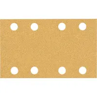Bosch EXPERT 2608900878 - EXPERT Abrasif C470 Best for Wood and Paint, 80 x 133 mm, grain 60, 8 trous, 10x