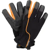 Fiskars Garden Work Gloves Noir 10
