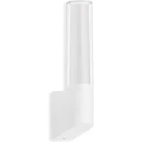 Telefunken LED Applique murale d'extérieur, 33,2 cm, 8 W, blanc, Briloner Leuchten