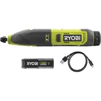 Ryobi RPC4-120G Batterie pour outils de sculpture 4 V USB Lithium 13000 c/min 1 x 2,0 Ah