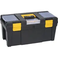 Allit Mallette à outils McPlus Promo 23, noir/jaune, 33 litres de contenance