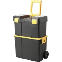 Allit Valise à outils McPlus Mobile P24, noir/jaune