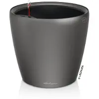 Lechuza Jardinière Classico 35 LS ALL-IN-ONE Charbon métallique 16063