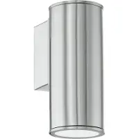 Eglo Applique murale d'extérieur LED Riga argent 94106