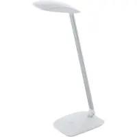 Eglo Lampe de table LED Cajero blanc