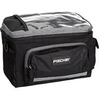 Fischer Fahrrad Pêcheurs Sacoche De Guidon, Noir, Uni