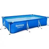 Bestway Piscine tubulaire rectangulaire Steel Pro 300x201x66cm