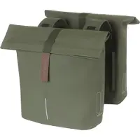 Basil Doppelpacktasche City moss green 12x29x30 cm 28 bis 32l
