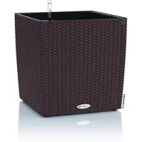 Lechuza Jardinière CUBE Cottage 50 ALL-IN-ONE Moka