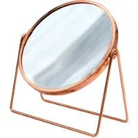 RIDDER SUMMER Miroir de courtoisie debout, or rose