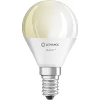 Ledvance Ampoule LED intelligente avec technologie WiFi, culot E14, à intensité variable, blanc chaud (2700 K), remplace les ampoules à incandescence de 40 W, SMART+ WiFi Mini Bulb Dimmable, lot de 3
