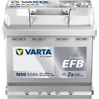 Varta Dynamic N50 EFB 50 Ah 550A Start Stopp