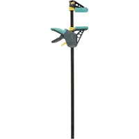Wolfcraft Serre-joint à une main EHZ PRO 100-700 - Ouverture 700mm - Capacité d'écartement 210 à 960mm