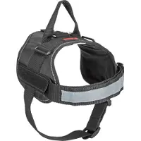 Karlie Xtreme Harnais pour chien Teflon, Couleur:noir, Taille:65 - 77cm x 38mm