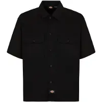 Dickies Unionville Gd Work Short Sleeve Shirt Noir S Homme