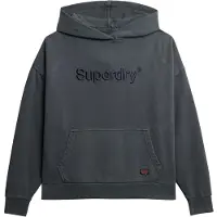 Superdry pour femme. W2012431A Sweatshirt Core brodé gris (S), Casuel, Coton