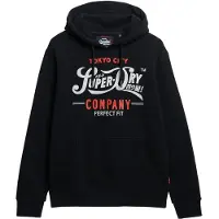 Superdry Sweat-shirt rouge / noir / blanc
