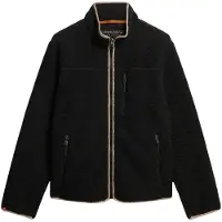Superdry Homme Veste Polaire Sherpa Outdoor Noir Taille: Xxl