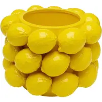 Kare Vase Lemon Juice 19cm