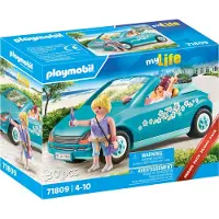 Playmobil my life 71809 cabriolet et jeunes filles avec perche à selfie