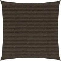 vidaXL Voile d'ombrage 160 g/m² Marron 6x6 m PEHD