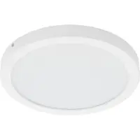 Briloner Lampe LED LEUCHTEN FIRE, 21 W, 2000 lm, IP20, blanc, métal-plastique, Ø 30 cm
