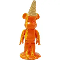 Kare design Deko Figur Gelato Bear Orange 40cm